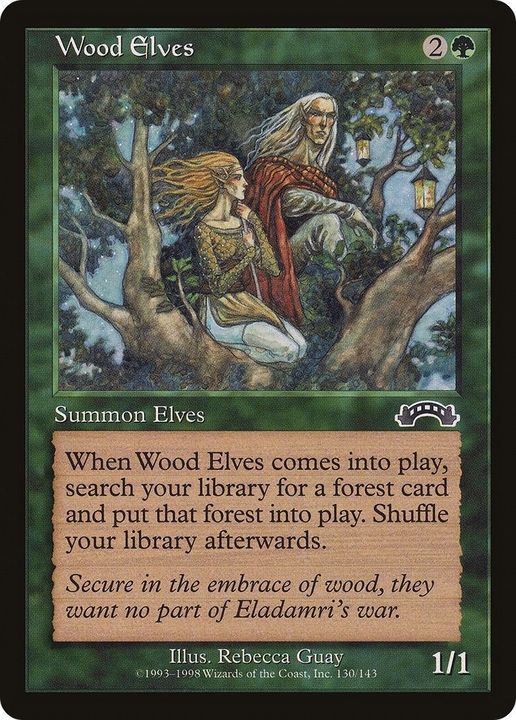 Wood Elves in the group Magic the Gathering / Sets / Exodus at Proxyprinters.com (25961)