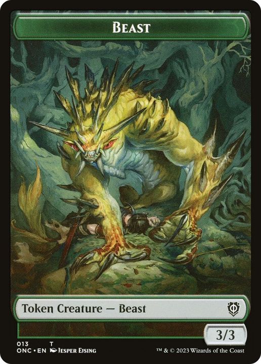 Beast in the group Magic the Gathering / Types / Colors / Green at Proxyprinters.com (25984)