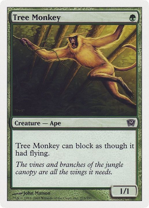 Tree Monkey in the group Magic the Gathering / Types / Colors / Green at Proxyprinters.com (25986)