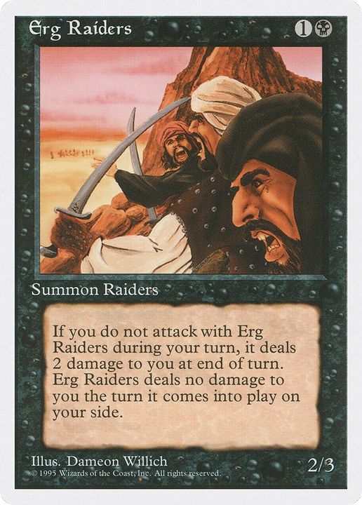 Erg Raiders in the group Magic the Gathering / Types / Creatures / Warrior at Proxyprinters.com (25994)