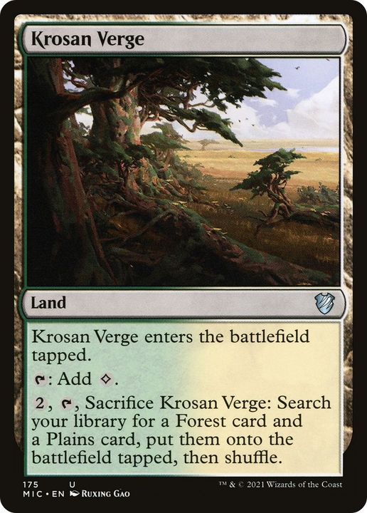 Krosan Verge in the group Magic the Gathering / Types / Colors / Colorless at Proxyprinters.com (260)