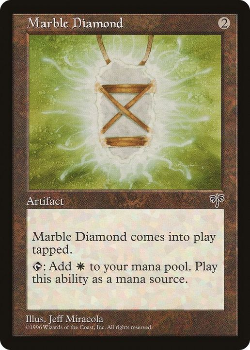 Marble Diamond in the group Magic the Gathering / Types / Artifacts / Artifact at Proxyprinters.com (26001)