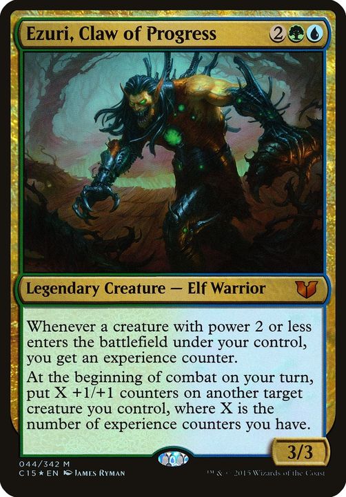 Ezuri, Claw of Progress in the group Magic the Gathering / Sets / Commander 2015 Oversized at Proxyprinters.com (26016)