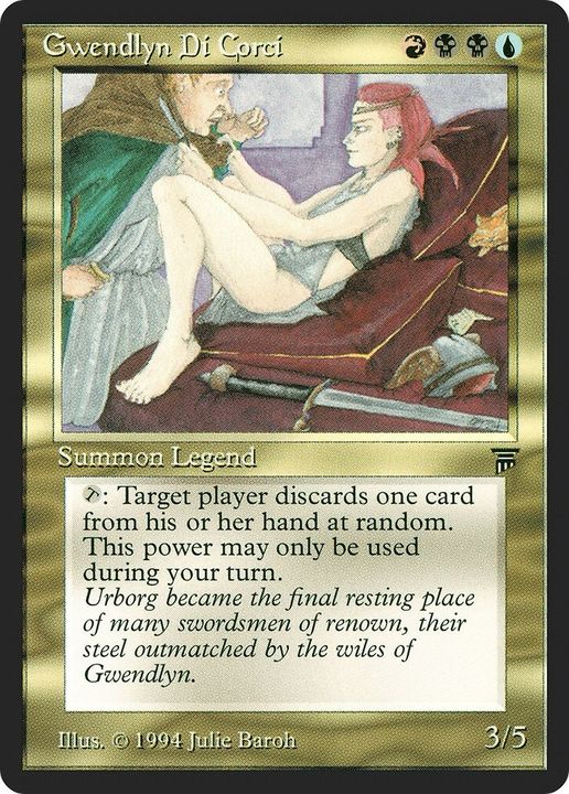 Gwendlyn Di Corci in the group Magic the Gathering / Types / Colors / Multicolors / B, R, U at Proxyprinters.com (26020)