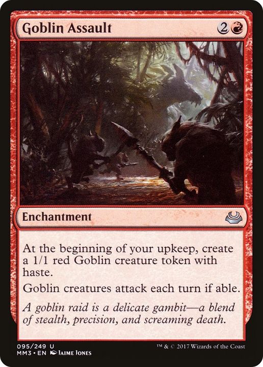 Goblin Assault in the group Magic the Gathering / Sets / Modern Masters Tokens at Proxyprinters.com (26021)