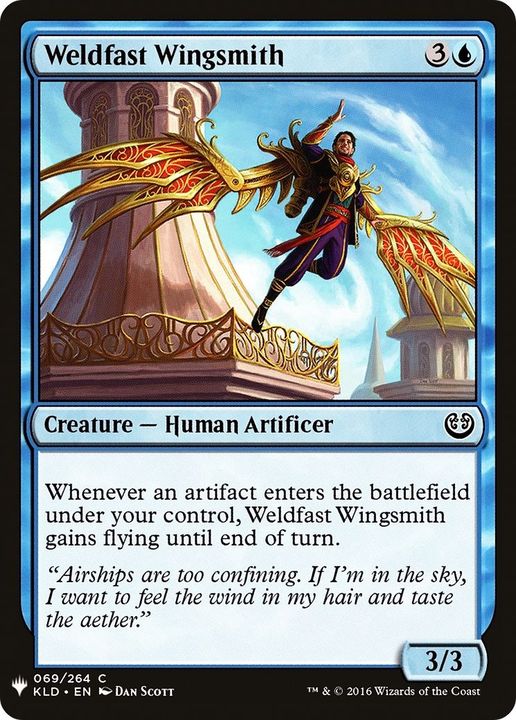 Weldfast Wingsmith in the group Magic the Gathering / Types / Creatures / Human at Proxyprinters.com (26024)