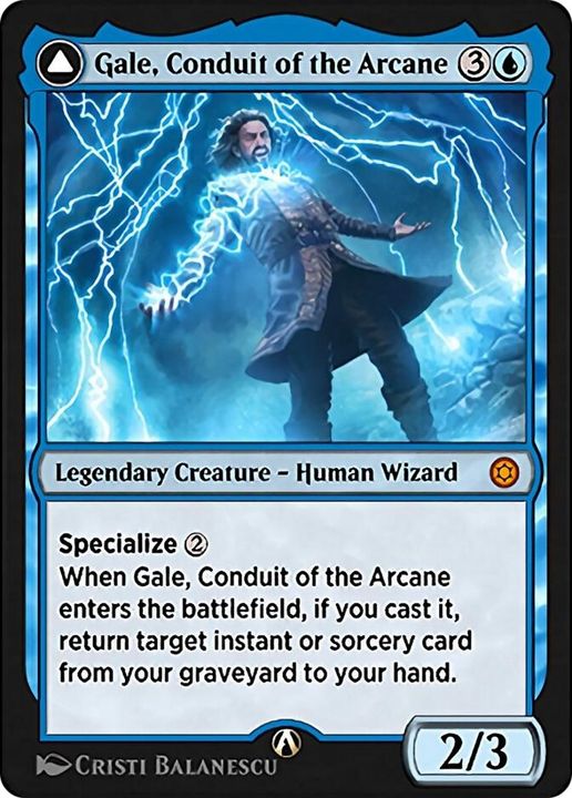 Gale, Conduit of the Arcane in the group Magic the Gathering / Types / Creatures / Wizard at Proxyprinters.com (26062)