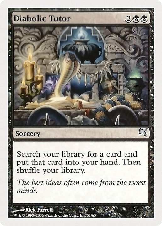 Diabolic Tutor in the group Advanced search at Proxyprinters.com (26064)