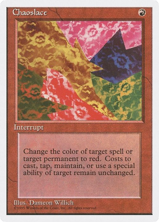 Chaoslace in the group Magic the Gathering / Types / Colors / Red at Proxyprinters.com (26065)