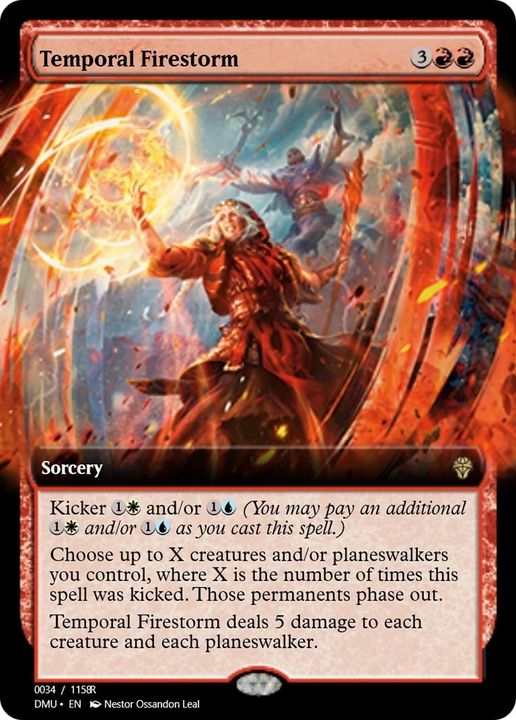 Temporal Firestorm in the group Magic the Gathering / Types / Colors / Red at Proxyprinters.com (26075)