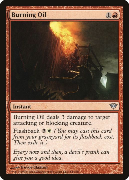 Burning Oil in the group Magic the Gathering / Types / Colors / Red at Proxyprinters.com (26096)