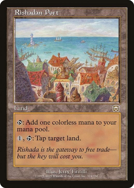 Rishadan Port in the group Magic the Gathering / Sets / Midnight Hunt Commander at Proxyprinters.com (26102)