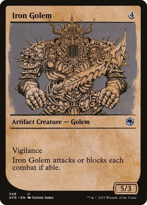 Iron Golem in the group Magic the Gathering / Types / Colors / Colorless at Proxyprinters.com (26121)