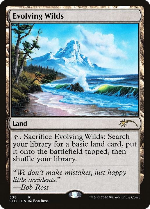 Evolving Wilds in the group Magic the Gathering / Types / Colors / Colorless at Proxyprinters.com (26133)