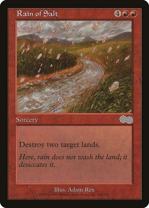 Rain of Salt in the group Magic the Gathering / Types / Colors / Red at Proxyprinters.com (26137)