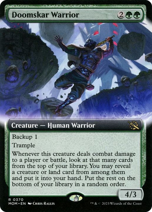 Doomskar Warrior in the group Magic the Gathering / Types / Creatures / Warrior at Proxyprinters.com (26141)