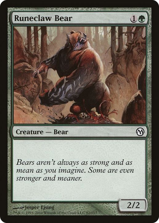 Runeclaw Bear in the group Magic the Gathering / Sets / Duels of the Planeswalkers at Proxyprinters.com (26158)