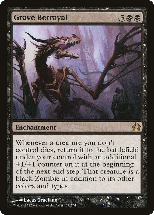 Grave Betrayal in the group Magic the Gathering / Types / Enchantment / Enchantment at Proxyprinters.com (26193)