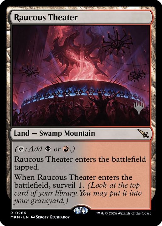 Raucous Theater in the group Magic the Gathering / Types / Land / Mountain at Proxyprinters.com (26203)