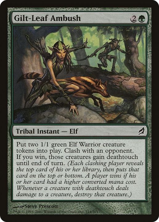 Gilt-Leaf Ambush in the group Magic the Gathering / Types / Creatures / Elf at Proxyprinters.com (26209)