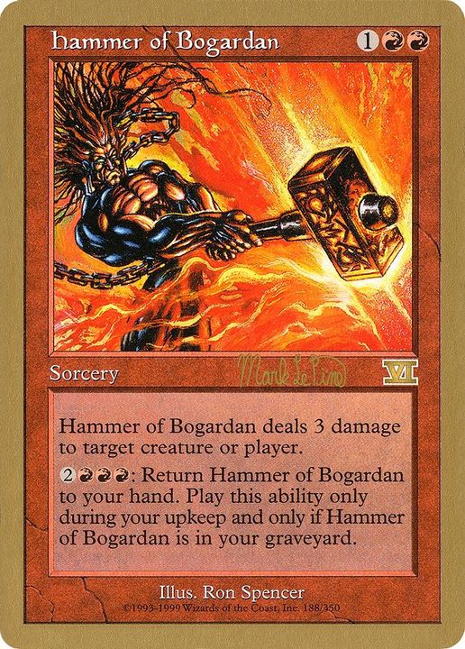 Hammer of Bogardan in the group Magic the Gathering / Sets / World Championship Decks 1999 at Proxyprinters.com (2621)