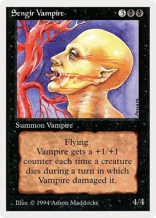 Sengir Vampire in the group Magic the Gathering / Types / Colors / Black at Proxyprinters.com (26210)