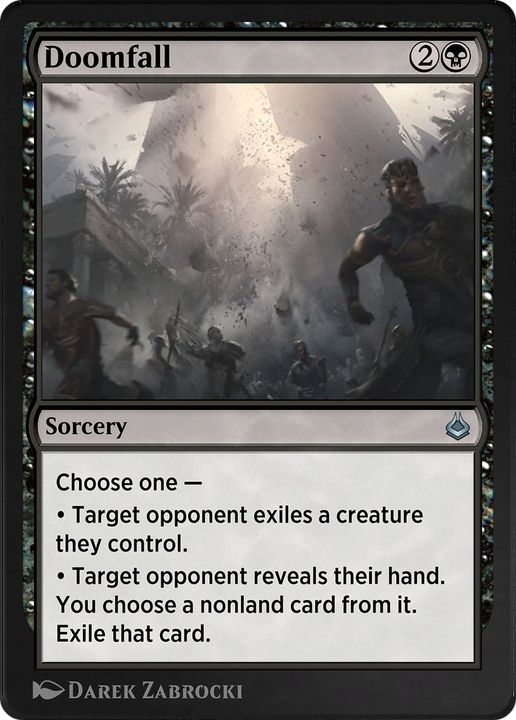 Doomfall in the group Magic the Gathering / Types / Colors / Black at Proxyprinters.com (26242)