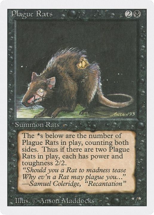 Plague Rats in the group Magic the Gathering / Sets / Rise of the Eldrazi Promos at Proxyprinters.com (26249)