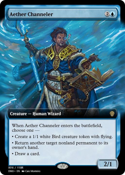 Aether Channeler in the group Magic the Gathering / Types / Creatures / Wizard at Proxyprinters.com (26273)