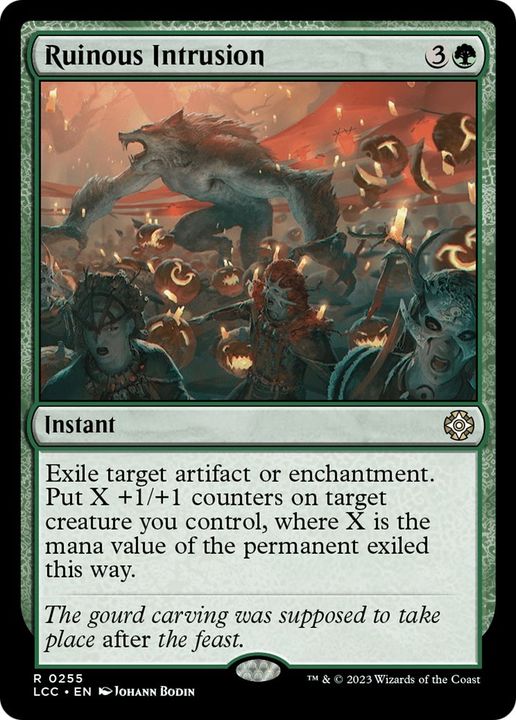 Ruinous Intrusion in the group Magic the Gathering / Types / Colors / Green at Proxyprinters.com (26277)