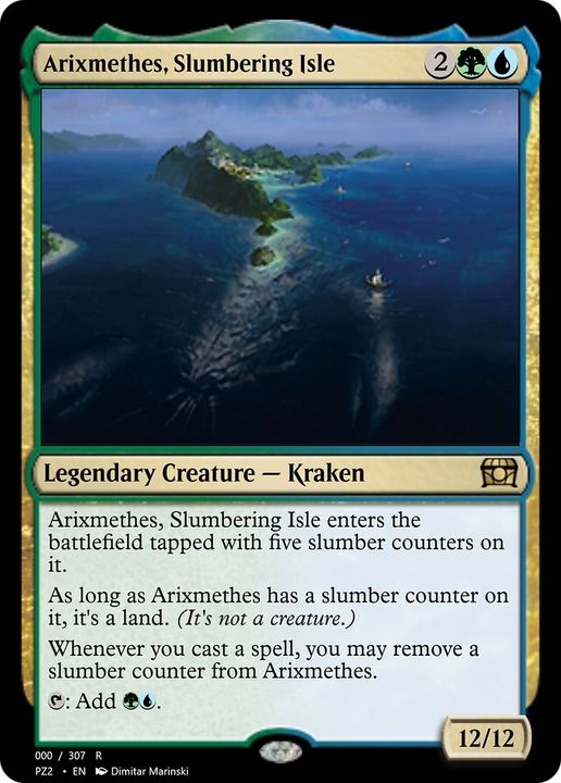 Arixmethes, Slumbering Isle in the group Magic the Gathering / Sets / Treasure Chest at Proxyprinters.com (2630)