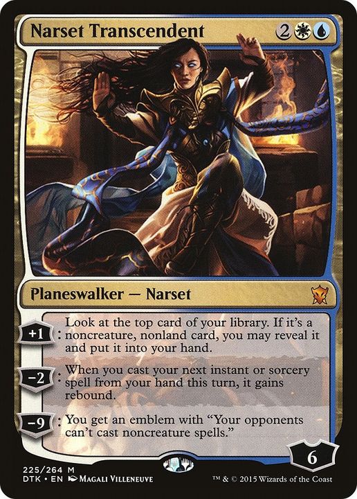 Narset Transcendent in the group Magic the Gathering / Sets / Dragons of Tarkir at Proxyprinters.com (26316)