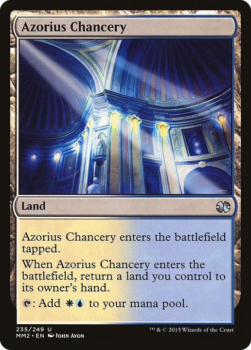 Azorius Chancery in the group Magic the Gathering / Sets / Modern Masters 2017 at Proxyprinters.com (26323)