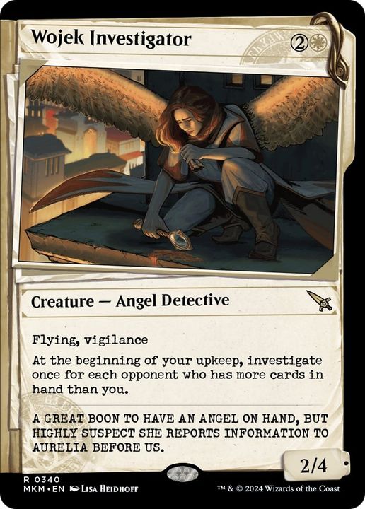 Wojek Investigator in the group Magic the Gathering / Types / Colors / White at Proxyprinters.com (26324)