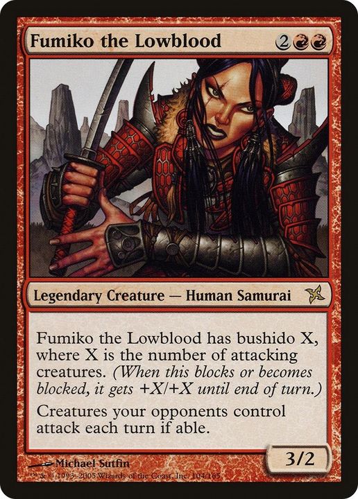 Fumiko the Lowblood in the group Singles at Proxyprinters.com (26336)