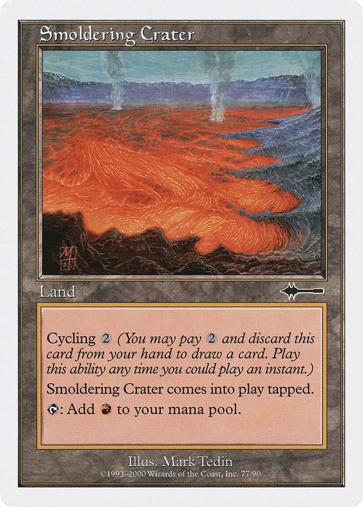 Smoldering Crater in the group Magic the Gathering / Sets / Betrayers of Kamigawa at Proxyprinters.com (2634)