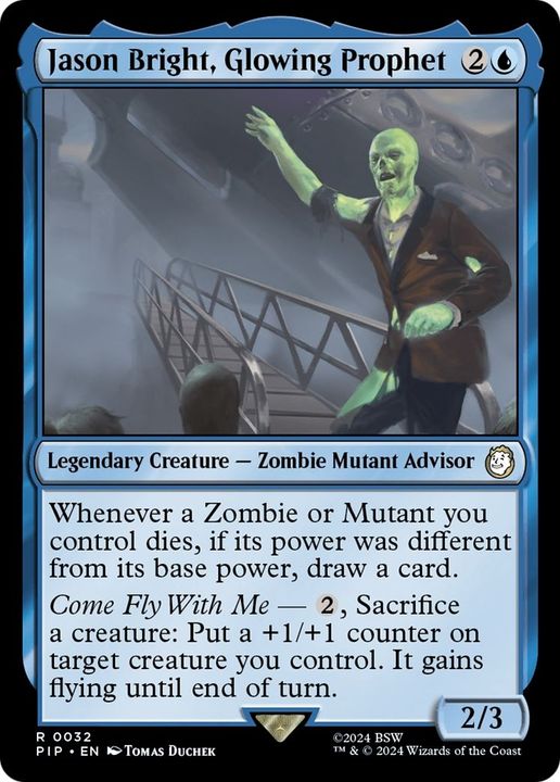 Jason Bright, Glowing Prophet in the group Magic the Gathering / Types / Creatures / Zombie at Proxyprinters.com (26354)