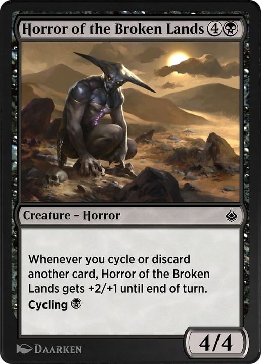 Horror of the Broken Lands in the group Magic the Gathering / Types / Colors / Black at Proxyprinters.com (26359)