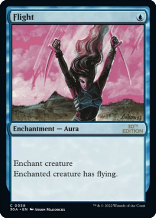 Flight in the group Magic the Gathering / Types / Colors / Blue at Proxyprinters.com (2636)