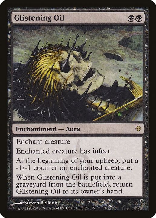 Glistening Oil in the group Magic the Gathering / Sets / New Phyrexia at Proxyprinters.com (26369)