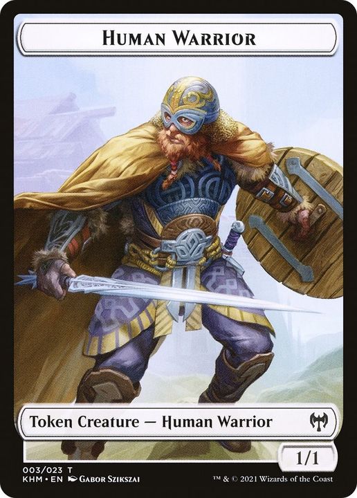 Human Warrior in the group Magic the Gathering / Types / Creatures / Warrior at Proxyprinters.com (2638)