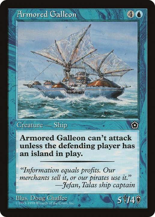 Armored Galleon in the group Magic the Gathering / Sets / Portal Second Age at Proxyprinters.com (26392)