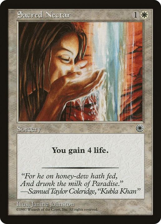 Sacred Nectar in the group Magic the Gathering / Types / Colors / White at Proxyprinters.com (26394)