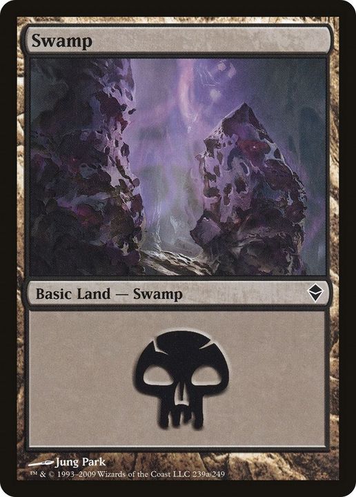 Swamp in the group Magic the Gathering / Sets / Zendikar at Proxyprinters.com (26411)