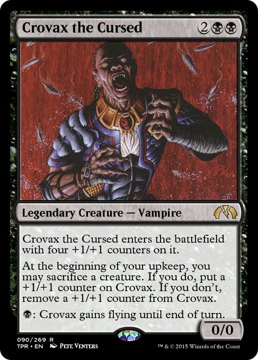 Crovax the Cursed in the group Advanced search at Proxyprinters.com (26446)