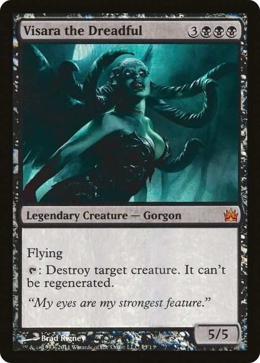 Visara the Dreadful in the group Magic the Gathering / Types / Colors / Black at Proxyprinters.com (26451)