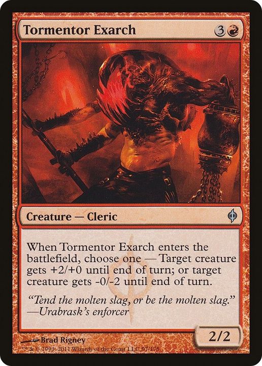 Tormentor Exarch in the group Magic the Gathering / Sets / New Phyrexia at Proxyprinters.com (26455)