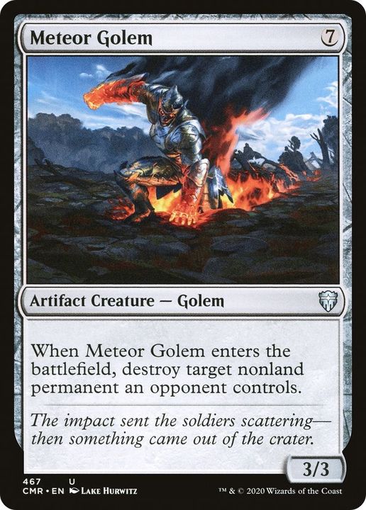 Meteor Golem in the group Magic the Gathering / Types / Colors / Colorless at Proxyprinters.com (26476)