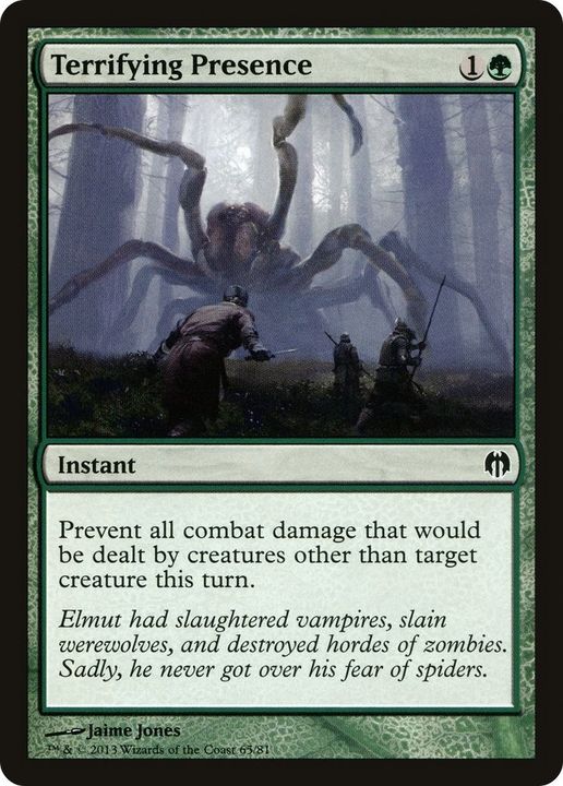 Terrifying Presence in the group Magic the Gathering / Types / Colors / Green at Proxyprinters.com (2648)