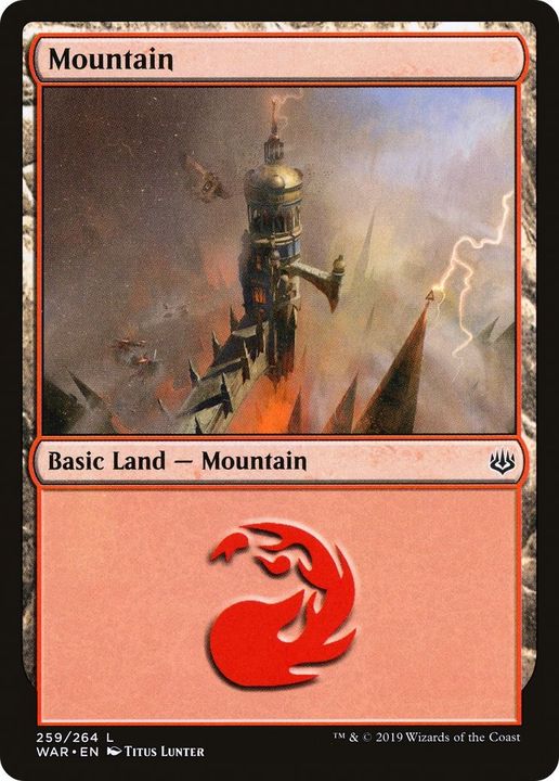 Mountain in the group Magic the Gathering / Sets / War of the Spark Promos at Proxyprinters.com (26485)